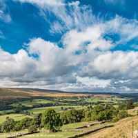 Buy canvas prints of Towards Holwick from Middle Side, Teesdale by Richard Laidler