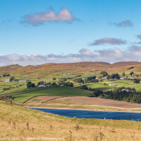Buy canvas prints of Thringarth and Grassholme Reservoir, Lunedale by Richard Laidler