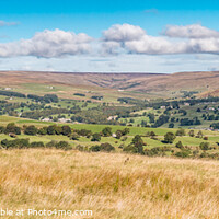 Buy canvas prints of The Hudes Hope Panorama from Harker Hill, Teesdale by Richard Laidler