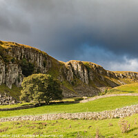 Buy canvas prints of Holwick Scar Sunshine and Shadows by Richard Laidler