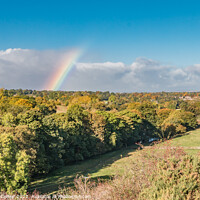 Buy canvas prints of Towards Startforth from above Egglestone Abbey, Teesdale by Richard Laidler