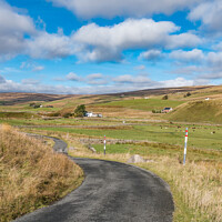 Buy canvas prints of Harwood, Teesdale in Autumn Sunshine by Richard Laidler