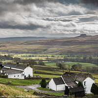 Buy canvas prints of Bright Interval on Arla Burn and West Farms, Teesdale by Richard Laidler