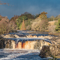 Buy canvas prints of Low Force Waterfall Nov 2022 by Richard Laidler