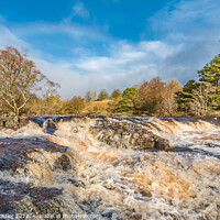 Buy canvas prints of River Tees above Low Force  by Richard Laidler