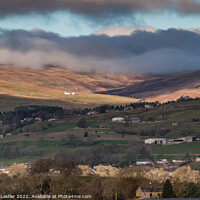 Buy canvas prints of Towards the Hudes Hope from the Kelton Road, Teesdale by Richard Laidler