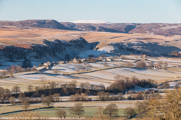 Frosty Holwick, Teesdale from Middle Side Picture Board by Richard Laidler
