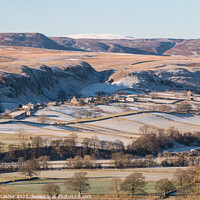 Buy canvas prints of Frosty Holwick, Teesdale from Middle Side by Richard Laidler