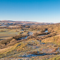 Buy canvas prints of A Frosty View from Whistle Crag, Teesdale  by Richard Laidler