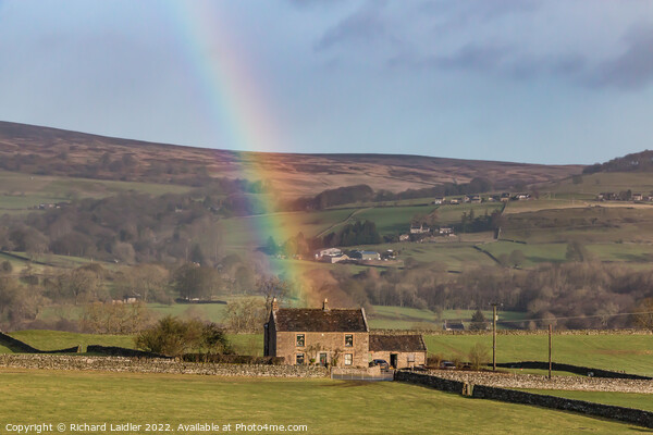 The Luckiest House in Teesdale Picture Board by Richard Laidler