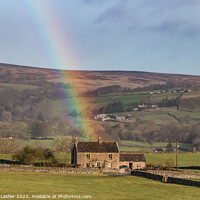 Buy canvas prints of The Luckiest House in Teesdale by Richard Laidler
