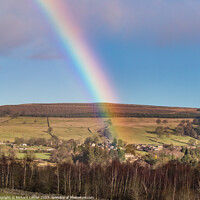 Buy canvas prints of Rainbows End at Eggleston, Teesdale by Richard Laidler