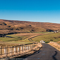 Buy canvas prints of Down Into Harwood, Teesdale by Richard Laidler