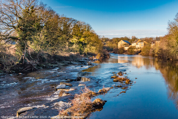 A Crisp Winter Morning at Demesnes Mill, Barnard C Picture Board by Richard Laidler