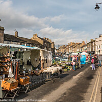 Buy canvas prints of Market Day, Barnard Castle, Teesdale by Richard Laidler