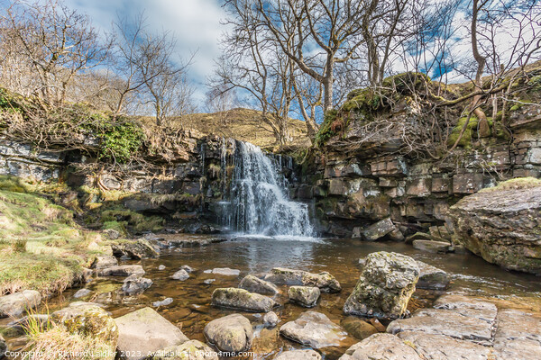 East Gill Force Waterfall, Keld, Swaledale, Yorkshire Dales Picture Board by Richard Laidler