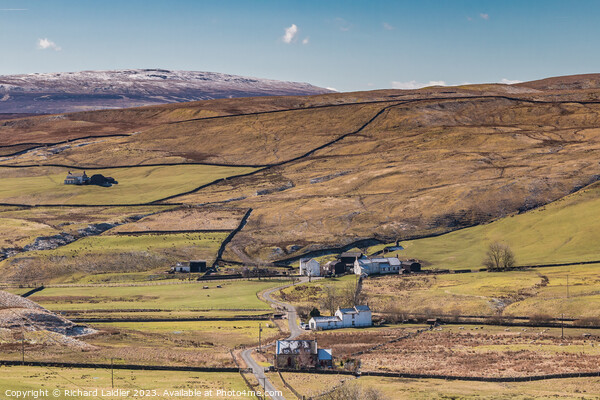 Mickle Fell and Harwood, Teesdale Picture Board by Richard Laidler