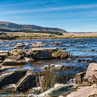 Buy canvas prints of The River Tees at Cronkley by Richard Laidler