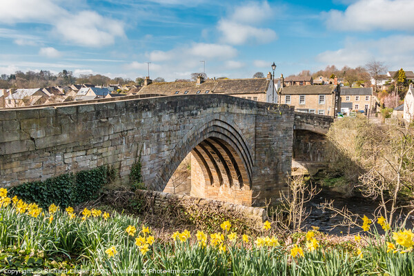 County Bridge, Barnard Castle, Teesdale Picture Board by Richard Laidler