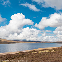 Buy canvas prints of Cow Green Reservoir (1) by Richard Laidler