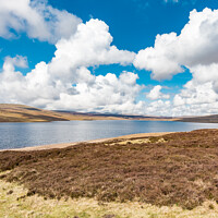 Buy canvas prints of Cow Green Reservoir (3) by Richard Laidler