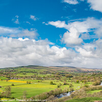 Buy canvas prints of Towards Middleton from Whistle Crag, Teesdale by Richard Laidler