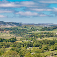 Buy canvas prints of Upper Teesdale from Miry Lane, Newbiggin by Richard Laidler