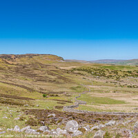 Buy canvas prints of Green Trod to Cronkley Teesdale Panorama by Richard Laidler