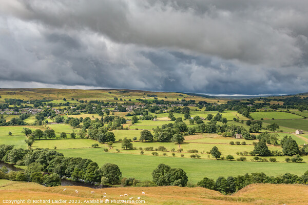 Mickleton from Whistle Crag, Teesdale Picture Board by Richard Laidler