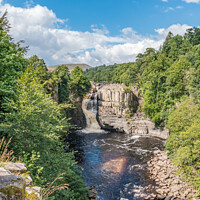 Buy canvas prints of Summer Morning at High Force Waterfall, Teesdale by Richard Laidler
