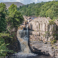 Buy canvas prints of Summer Morning at High Force Waterfall, Teesdale (2) by Richard Laidler