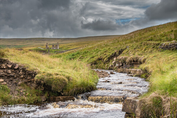 Flushiemere Beck, Teesdale Picture Board by Richard Laidler
