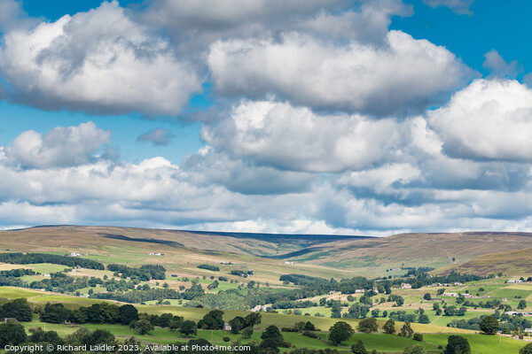 The Hudes Hope from Harker Hill, Teesdale Picture Board by Richard Laidler