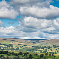 Buy canvas prints of The Hudes Hope from Harker Hill, Teesdale by Richard Laidler