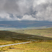 Buy canvas prints of Cronkley Scar and Widdybank Fell from Harthope Bank (2) by Richard Laidler