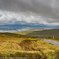 Buy canvas prints of Cronkley Scar and Widdybank Fell from Harthope Bank (1) by Richard Laidler