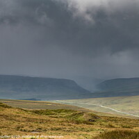 Buy canvas prints of Cronkley Scar and Widdybank Fell Drama by Richard Laidler