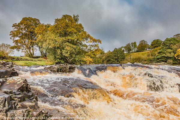 Low Force Cascade, Teesdale Picture Board by Richard Laidler