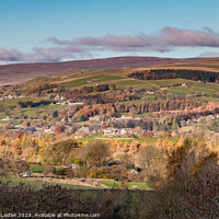 Buy canvas prints of Middleton-in-Teesdale from Bail Hill by Richard Laidler