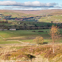 Buy canvas prints of Towards the Hudes Hope from Harker Hill, Teesdale by Richard Laidler