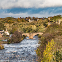 Buy canvas prints of County Bridge and Castle, Barnard Castle, Teesdale by Richard Laidler