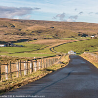 Buy canvas prints of Down Into Harwood by Richard Laidler