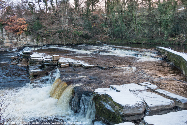 River Swale Waterfalls, Richmond, North Yorkshire Picture Board by Richard Laidler