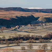 Buy canvas prints of Frosty Holwick from Middle Side, Teesdale by Richard Laidler