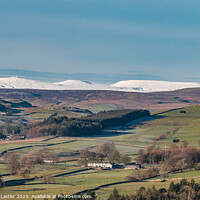 Buy canvas prints of Upper Teesdale and the Pennine Top Three by Richard Laidler