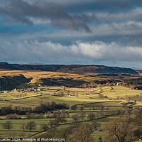 Buy canvas prints of Winter Sun on Holwick, Teesdale by Richard Laidler