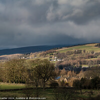 Buy canvas prints of Winter Sun on Middle Side, Teesdale by Richard Laidler