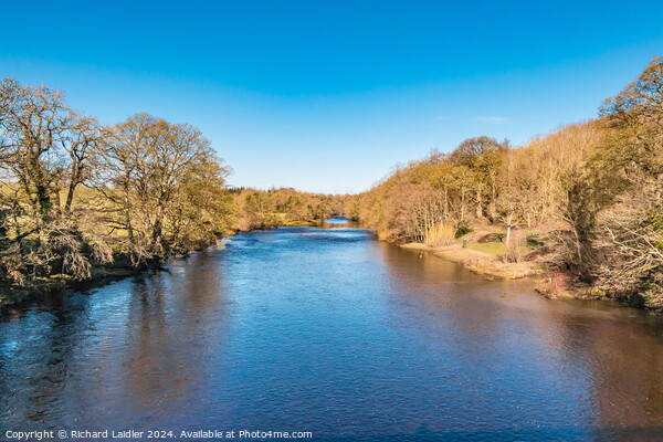 The River Tees from Silver Bridge, Barnard Castle, Teesdale Picture Board by Richard Laidler