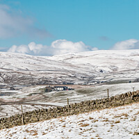 Buy canvas prints of A Wintry Harwood, Upper Teesdale by Richard Laidler