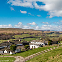 Buy canvas prints of Arla Burn and West Farms, Middleton in Teesdale by Richard Laidler